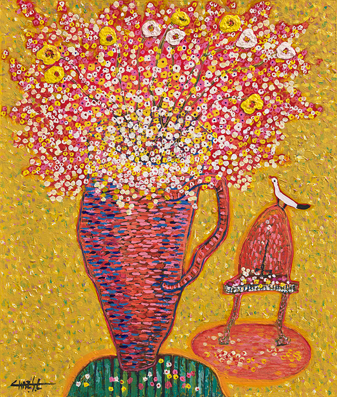 채수철 - 집으로 가는 길_안개꽃