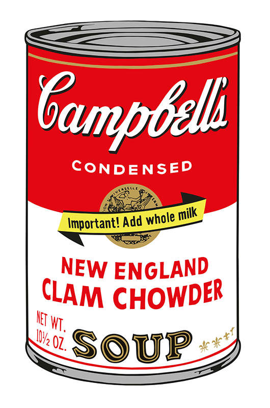 앤디 워홀 - Campbell 'S Soup Ⅱ_New England Clam Chowder