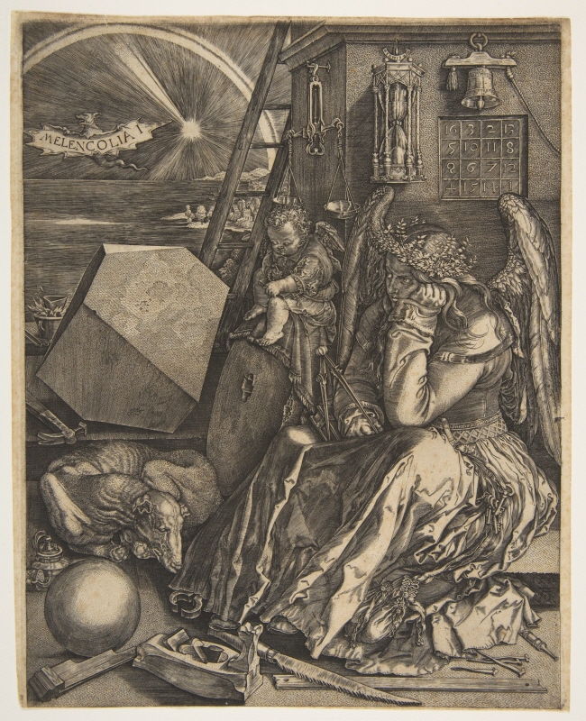 알브레히트 뒤러 - Melencolia I (우울), 1514
