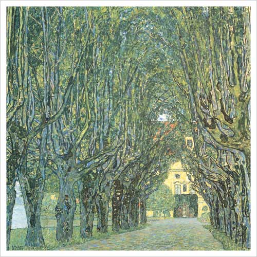 구스타프 클림트 - Avenue of Schloss Kammer Park