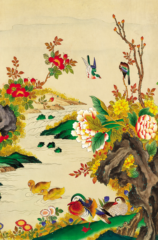 민화가인 - 화조도일지병 4