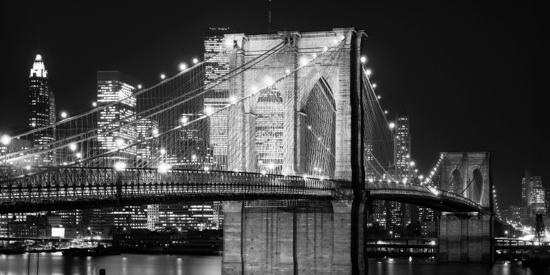 젯 로우 - Brooklyn Bridge at Night