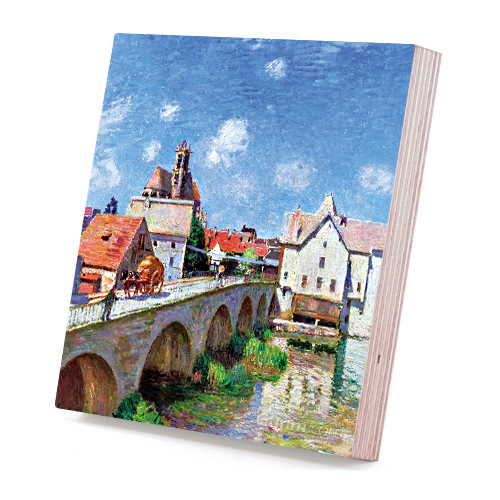 알프레드 시슬리 - The Bridge at Moret