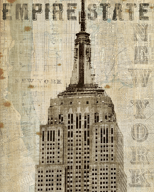 모 뮬란 - Vintage NY Empire State Building