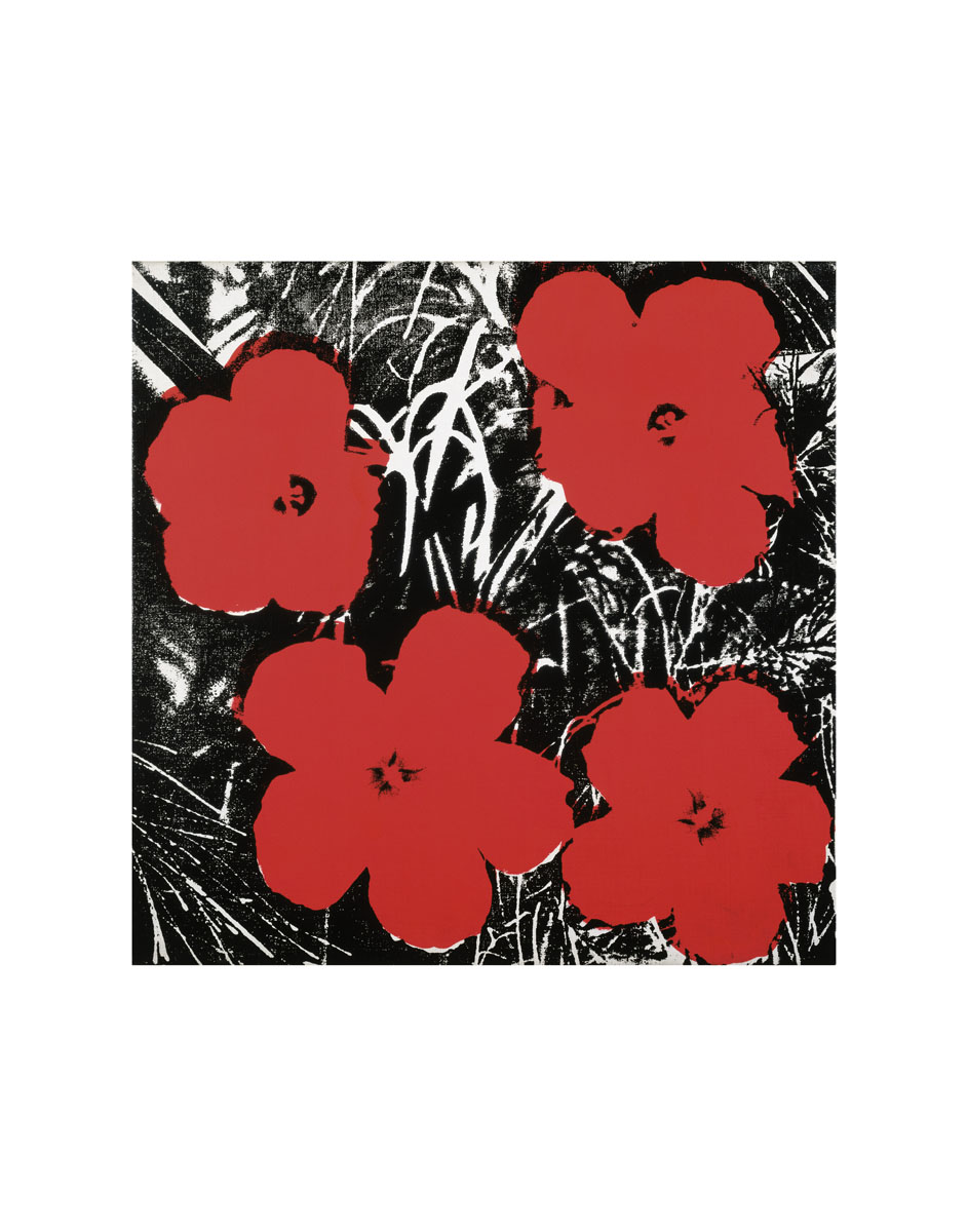 앤디 워홀 - Flowers (Red), 1964