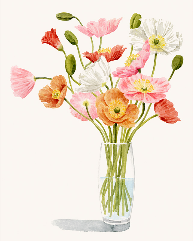 그레이스 포프 - Wiry Poppies II