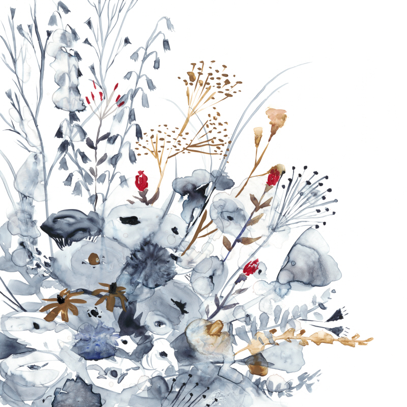 빅토리아 보르헤스 - Indigo & Ochre II