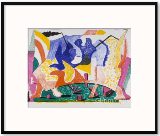 데이비드 호크니 - Twelve Fifteen, 1991