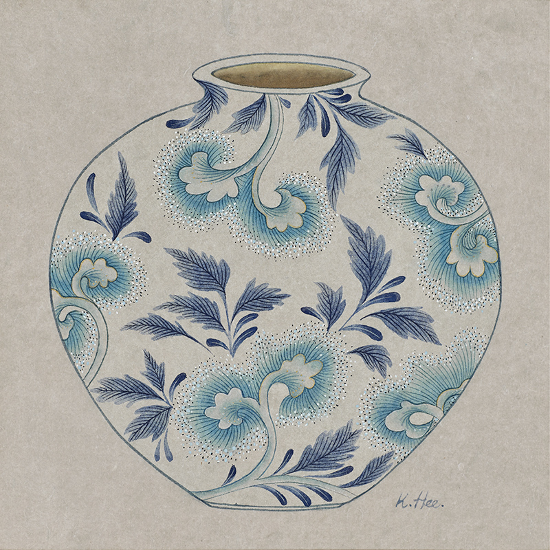 김경희 - 달항아리-정원 Ⅰ