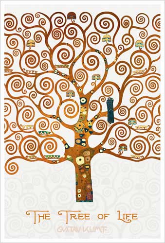 구스타프 클림트 - The Tree of Life Pastiche Marzipan