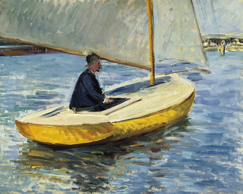 구스타브 카유보트 - Le Bateau Jaune