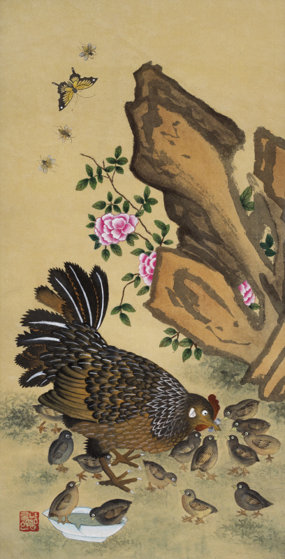 남영록 - 닭 가족 나드리