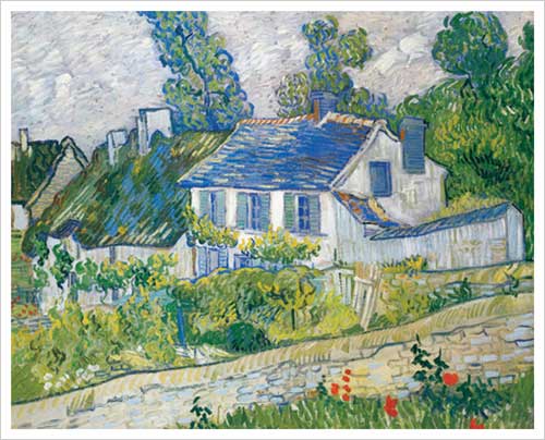 빈센트 반 고흐 - Houses at Auvers, 1890