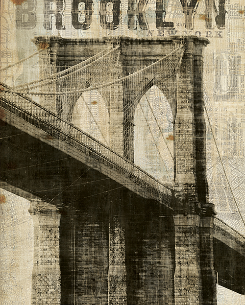 모 뮬란 - Vintage NY Brooklyn Bridge