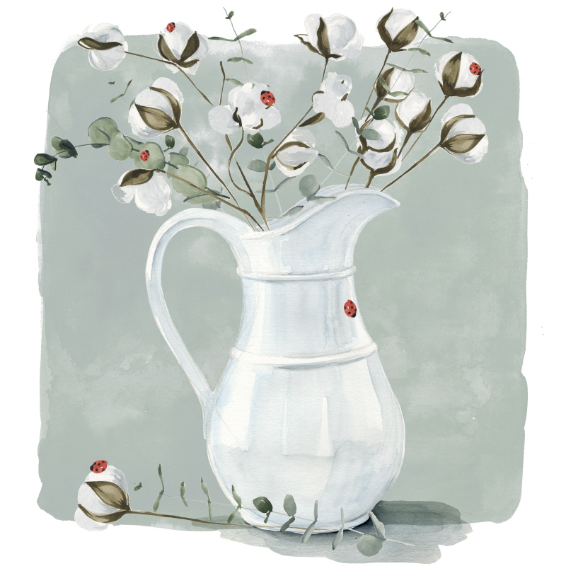 제니퍼 팩스톤 파커 - Cotton Bouquet II