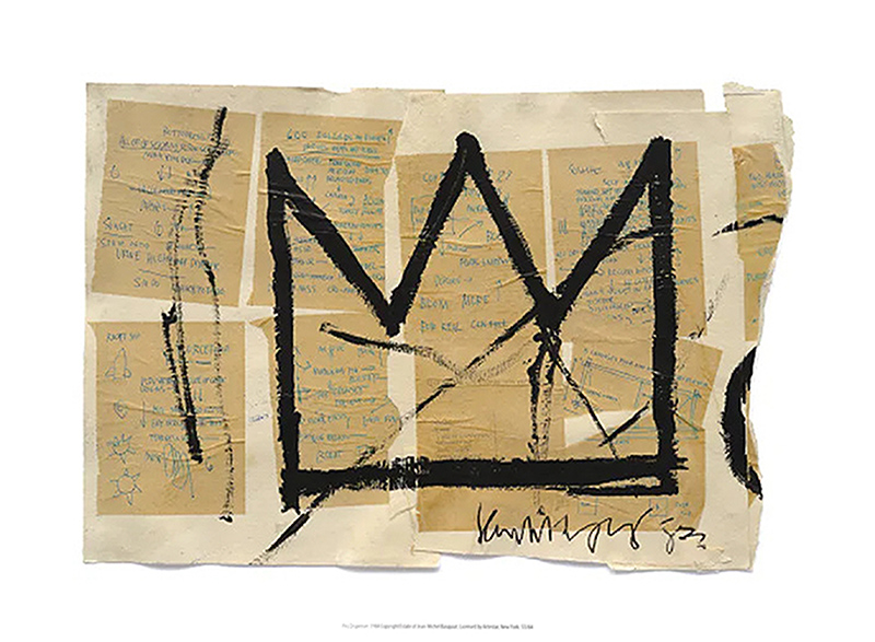 장 미쉘 바스키아 - Untitled (Crown), 1982