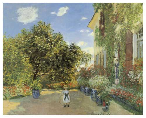 클로드 모네 - The Artist's House at Argenteuil