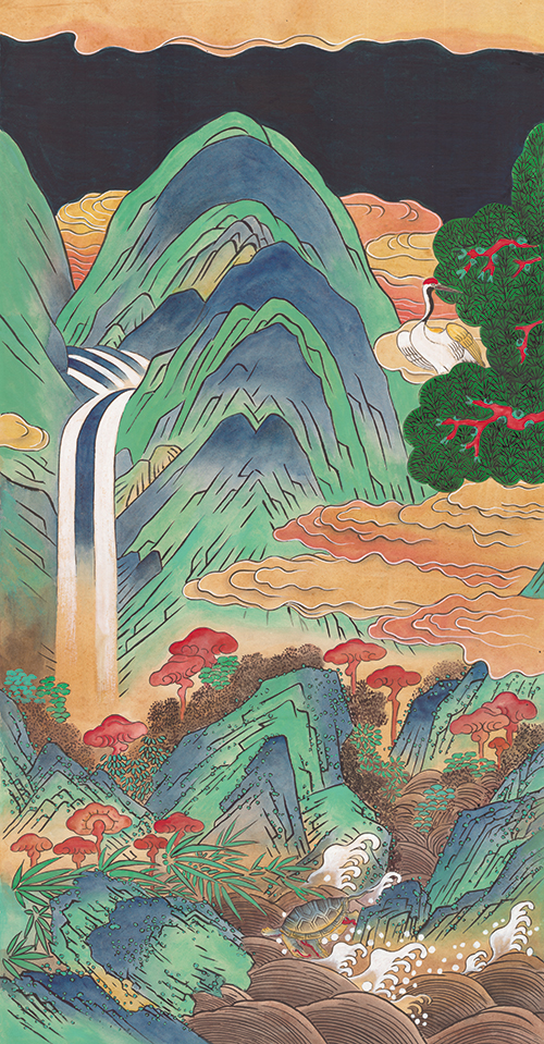 민화가인 - 십장생도 12