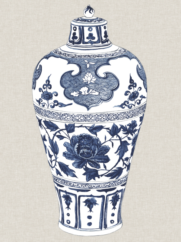 멜리사 왕 - Antique Chinese Vase I