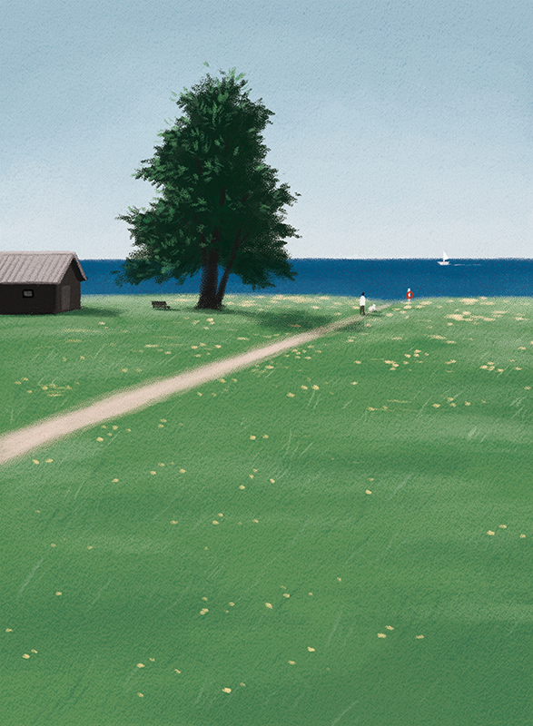 프롬메이 박지영 작가 - 바다가 보이는 풍경