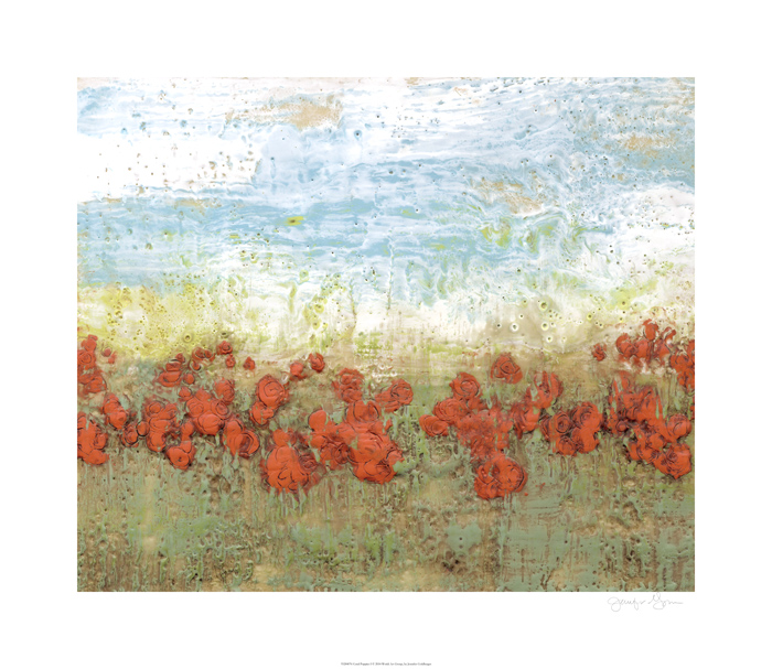 제니퍼 골드버거 - Coral Poppies I