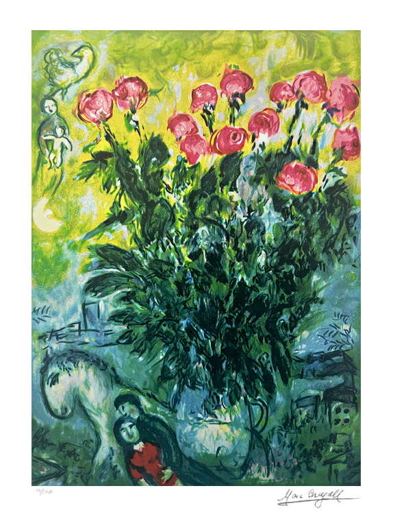 마르크 샤갈 - Les roses
