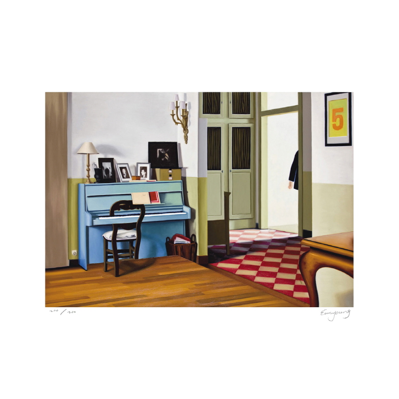 송은영 - Invading Room 5, Piano Blue