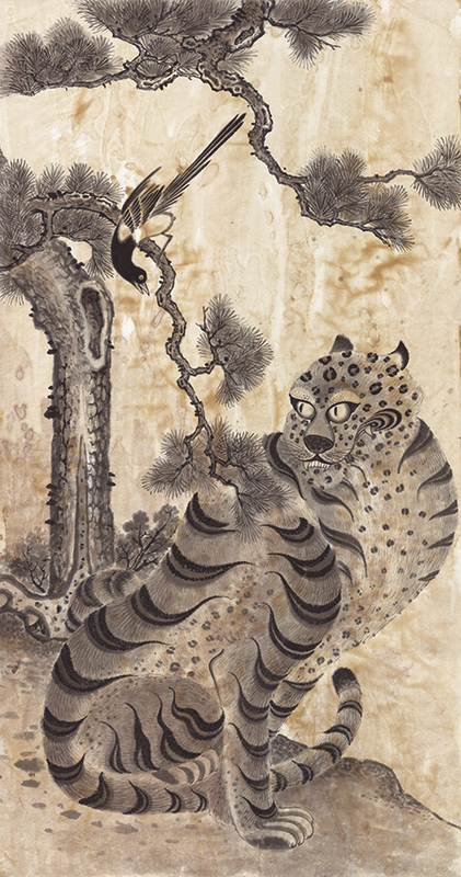 민화가인 - 호도병풍 3