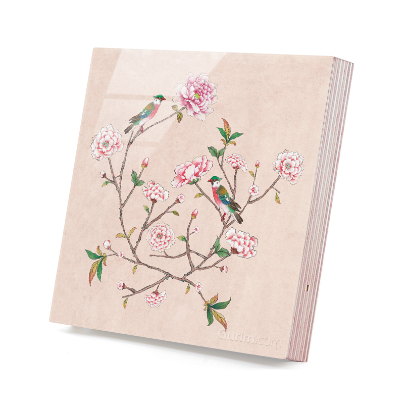 이숙자 - WHHACHHO_화조도 분홍