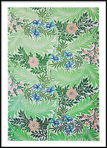 윌리엄 모리스 - Larkspur