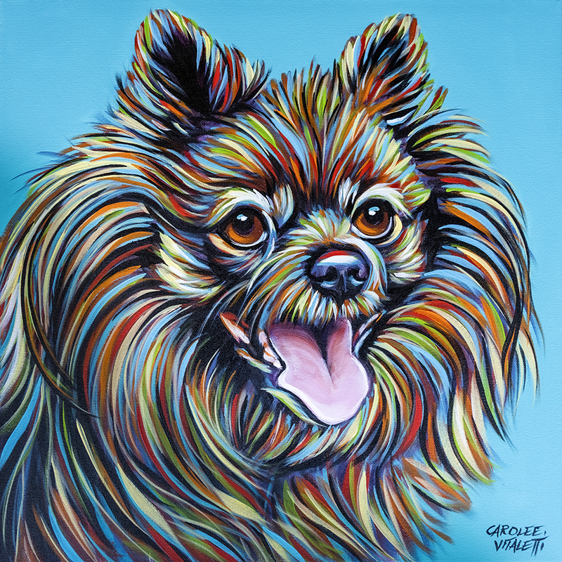 캐롤리 바이탈리티 - Kaleidoscope Dog III