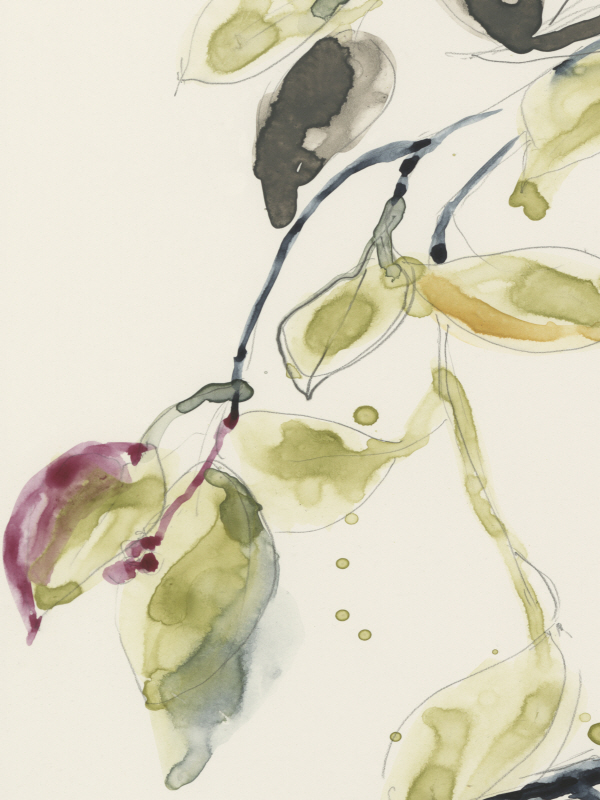 제니퍼 골드버거 - Leaf Branch Triptych I