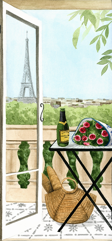 그레이스 포프 - Terrace in Paris Ⅰ