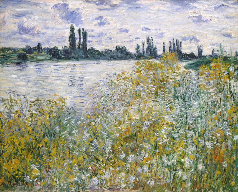 클로드 모네 - Île aux Fleurs near Vétheuil