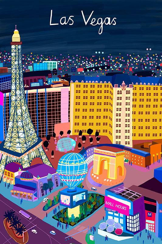 칼라 데일리 - View from Above Las Vegas