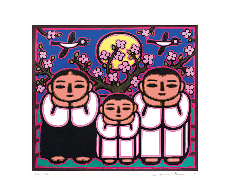 이만익 - 동산에 달 오르니