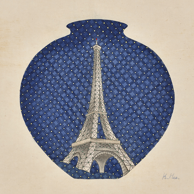 김경희 - 달항아리_동서양의 조화 Ⅳ