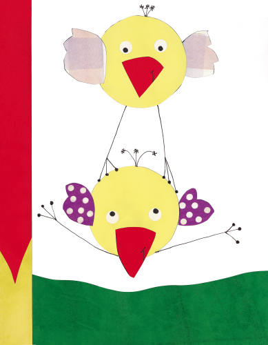 비핸즈 아트 - Dandy bird (yellow)