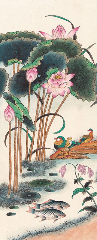 민화가인 - 연화도10폭 8