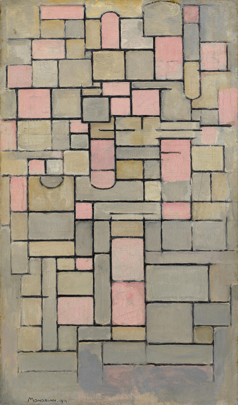 피에트 몬드리안 - Composition VIII , 1914