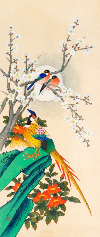 남영록 - 화조도