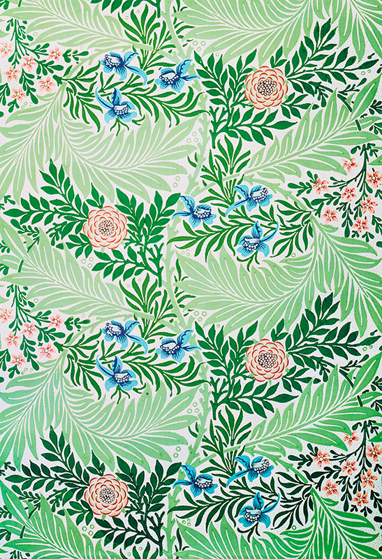 윌리엄 모리스 - Larkspur