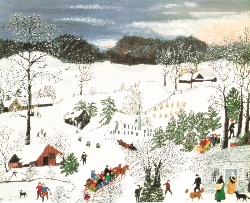 그랜마 모지스 - It Snows, Oh It Snows