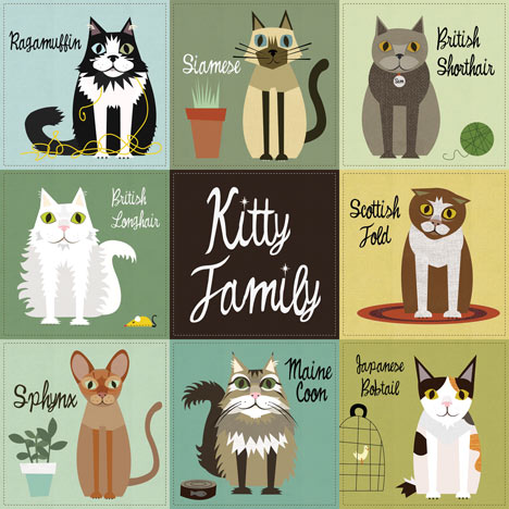 젠 스키 - Kitty Family