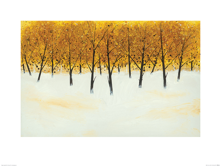스튜어트 로이 - Yellow Trees on White