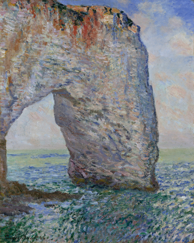 클로드 모네 - The Manneporte near Etretat