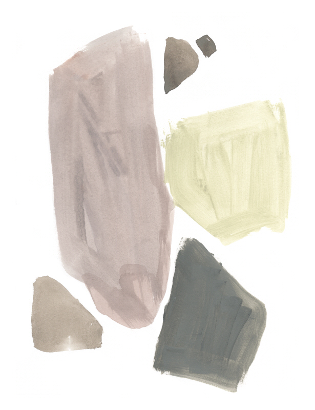 제니퍼 골드버거 - Muted Mod Shapes III