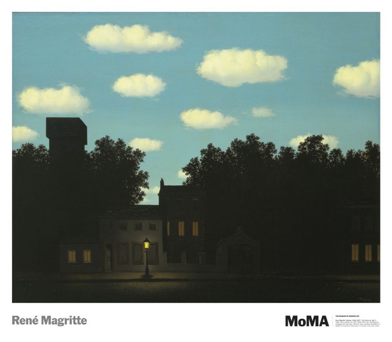 르네 마그리트 - The Empire of Light Ⅱ, 1950