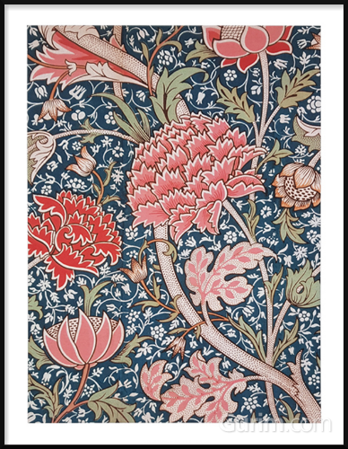 윌리엄 모리스 - Cray furnishing fabric, 1884