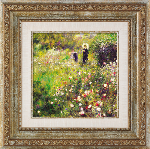 피에르 오귀스트 르누아르 - Summer Landscape Aka Woman With A Parasol In A Ga